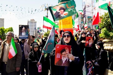 مراسم اربعین رهبر شهید انقلاب در تهران
