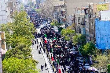 مراسم اربعین رهبر شهید انقلاب در تهران