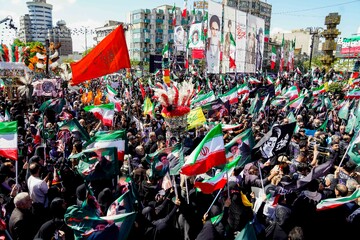 مراسم اربعین رهبر شهید انقلاب در تهران