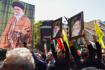 مراسم اربعین رهبر شهید انقلاب در تهران