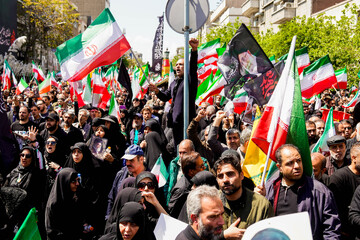 مراسم اربعین رهبر شهید انقلاب در تهران