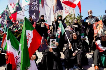 مراسم اربعین رهبر شهید انقلاب در تهران