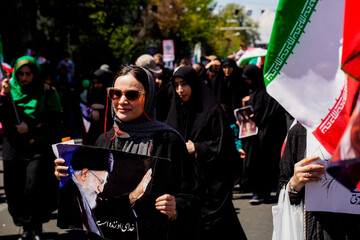 مراسم اربعین رهبر شهید انقلاب در تهران
