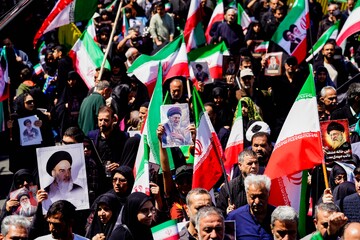 مراسم اربعین رهبر شهید انقلاب در تهران