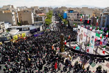 مراسم اربعین رهبر شهید انقلاب در تهران