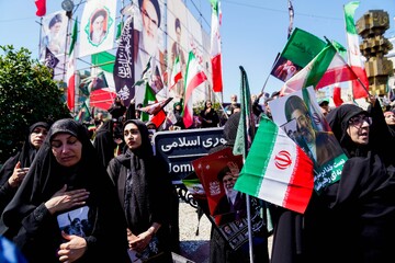 مراسم اربعین رهبر شهید انقلاب در تهران
