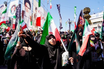 مراسم اربعین رهبر شهید انقلاب در تهران