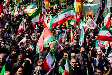 مراسم اربعین رهبر شهید انقلاب در تهران
