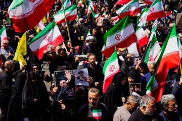 مراسم اربعین رهبر شهید انقلاب در تهران