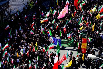 مراسم اربعین رهبر شهید انقلاب در تهران