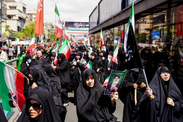 مراسم اربعین رهبر شهید انقلاب در تهران