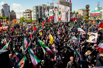 مراسم اربعین رهبر شهید انقلاب در تهران