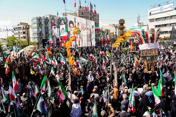 مراسم اربعین رهبر شهید انقلاب در تهران