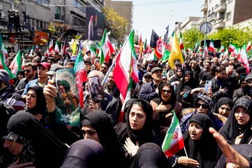 مراسم اربعین رهبر شهید انقلاب در تهران