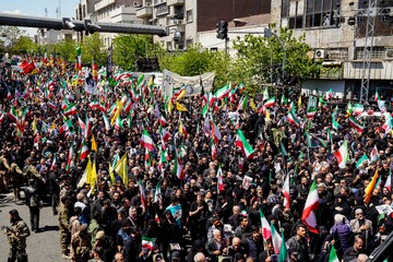 مراسم اربعین رهبر شهید انقلاب در تهران