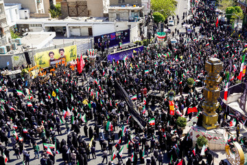 مراسم اربعین رهبر شهید انقلاب در تهران