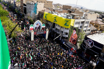 مراسم اربعین رهبر شهید انقلاب در تهران -۱