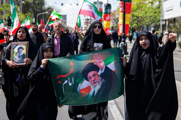 مراسم اربعین رهبر شهید انقلاب در تهران -۲