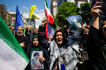مراسم اربعین رهبر شهید انقلاب در تهران -۲