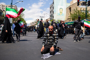 مراسم اربعین رهبر شهید انقلاب در تهران -۲