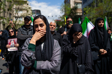 مراسم اربعین رهبر شهید انقلاب در تهران -۲