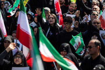 مراسم اربعین رهبر شهید انقلاب در تهران -۲
