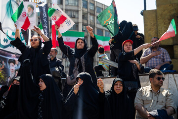 مراسم اربعین رهبر شهید انقلاب در تهران -۲