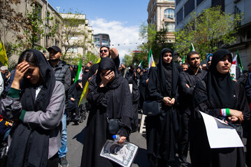مراسم اربعین رهبر شهید انقلاب در تهران -۲