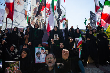 مراسم اربعین رهبر شهید انقلاب در تهران -۲