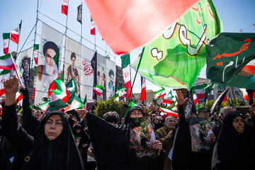 مراسم اربعین رهبر شهید انقلاب در تهران -۲