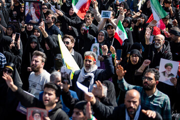 مراسم اربعین رهبر شهید انقلاب در تهران -۲