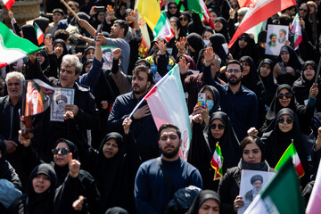 مراسم اربعین رهبر شهید انقلاب در تهران -۲