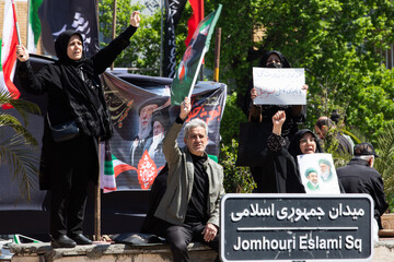 مراسم اربعین رهبر شهید انقلاب در تهران -۲