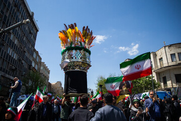 مراسم اربعین رهبر شهید انقلاب در تهران -۲