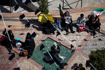 مراسم اربعین رهبر شهید انقلاب در تهران -۲