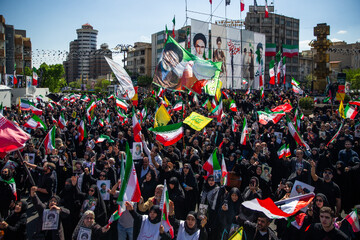 مراسم اربعین رهبر شهید انقلاب در تهران -۲