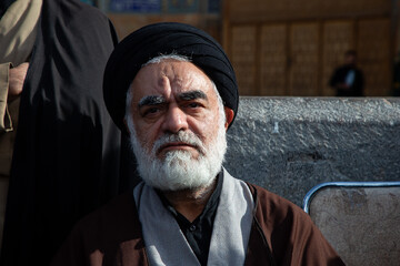 آیت‌الله ابولحسن مهدوی، اعضای خبرگان رهبری و امام جمعه موقت اصفهان در مراسم اربعین رهبر شهید انقلاب - اصفهان
