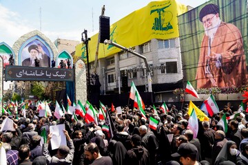 مراسم اربعین رهبر شهید انقلاب در تهران