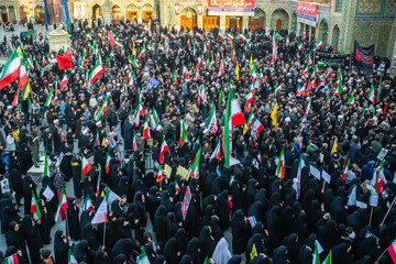 مراسم چهلم رهبر شهید انقلاب - قم