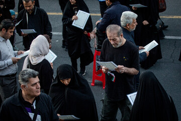 مراسم اربعین رهبر شهید انقلاب در تهران