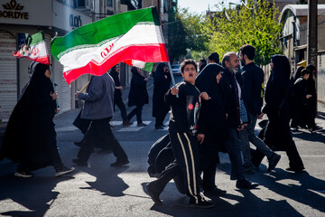 مراسم اربعین رهبر شهید انقلاب در تهران