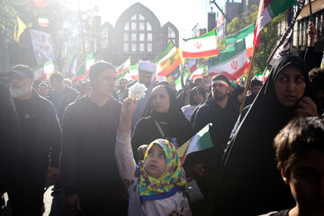 مراسم اربعین رهبر شهید انقلاب در تهران