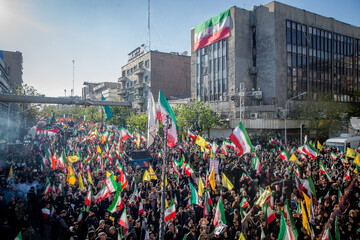 مراسم اربعین رهبر شهید انقلاب در تهران