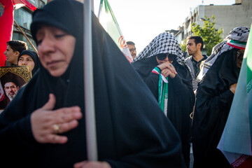 مراسم اربعین رهبر شهید انقلاب در تهران