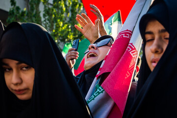 مراسم اربعین رهبر شهید انقلاب در تهران