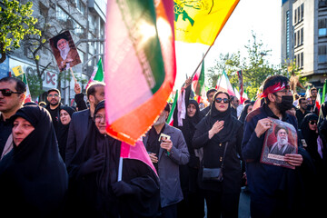 مراسم اربعین رهبر شهید انقلاب در تهران