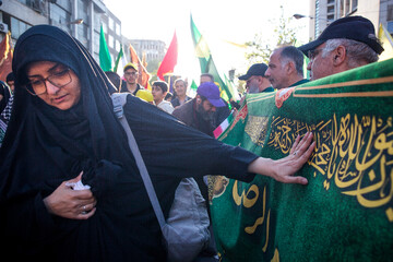 مراسم اربعین رهبر شهید انقلاب در تهران
