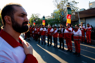 مراسم اربعین رهبر شهید انقلاب در تهران