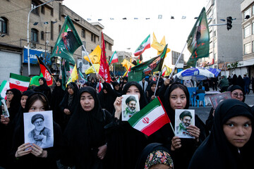 مراسم اربعین رهبر شهید انقلاب در تهران