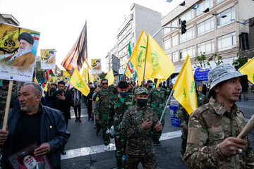 مراسم اربعین رهبر شهید انقلاب در تهران